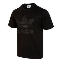 adidas Graphics Monogram T-shirt Asia Sizing 'Black' II8159