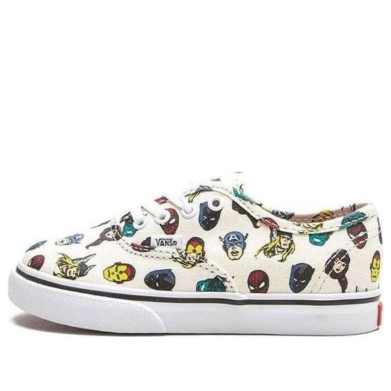 Vans Marvel x Authentic Toddler 'Marvel Heads' VN0A38E7RNU