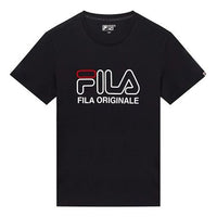 FILA Short Sleeve 2019 Athleisure Casual Sports LOGO Short Sleeve Blue F61M928131FNV