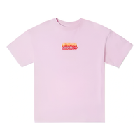 (WMNS) Converse Flaming Logo Oversized T-Shirt Asia Sizing 'Pink' 10026466-A03