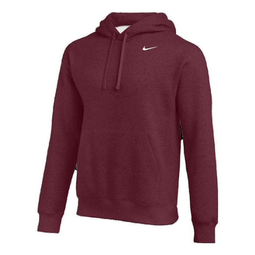 Nike Team Club Pullover Hoodie 'Maroon' CJ1611-669