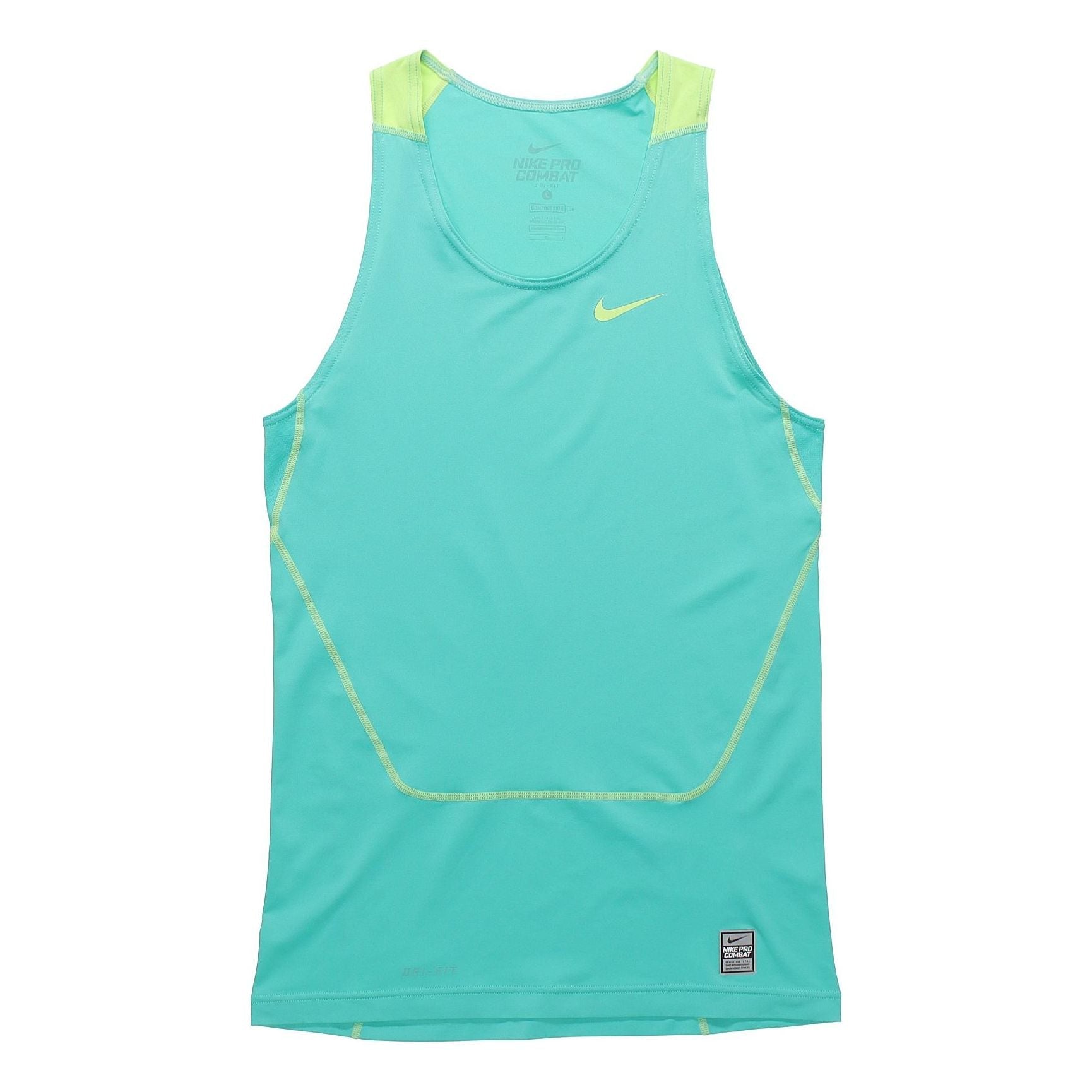 Nike Core Comp Tank 2.0 Small Logo Tight Elastic Knit Vest Blue 634872-405