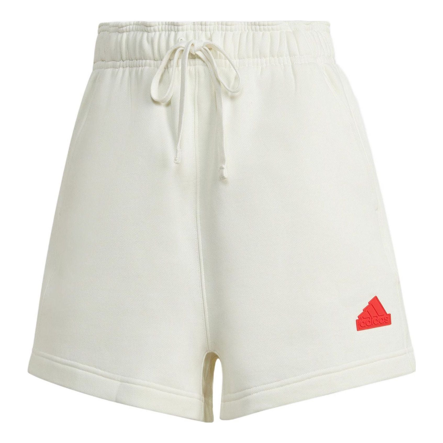 (WMNS) adidas Sweat Shorts Asia Sizing 'White' HM2872
