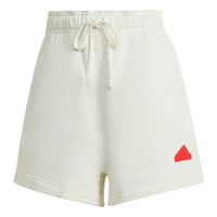 (WMNS) adidas Sweat Shorts Asia Sizing 'White' HM2872