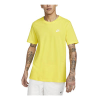 Nike Sportswear Club T-shirt 'Yellow' AR4997-732