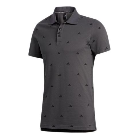 adidas Sports Short Sleeve Polo Shirt Gray FT2801