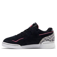 (WMNS) Reebok Workout Lo Plus Black/Red EG6014