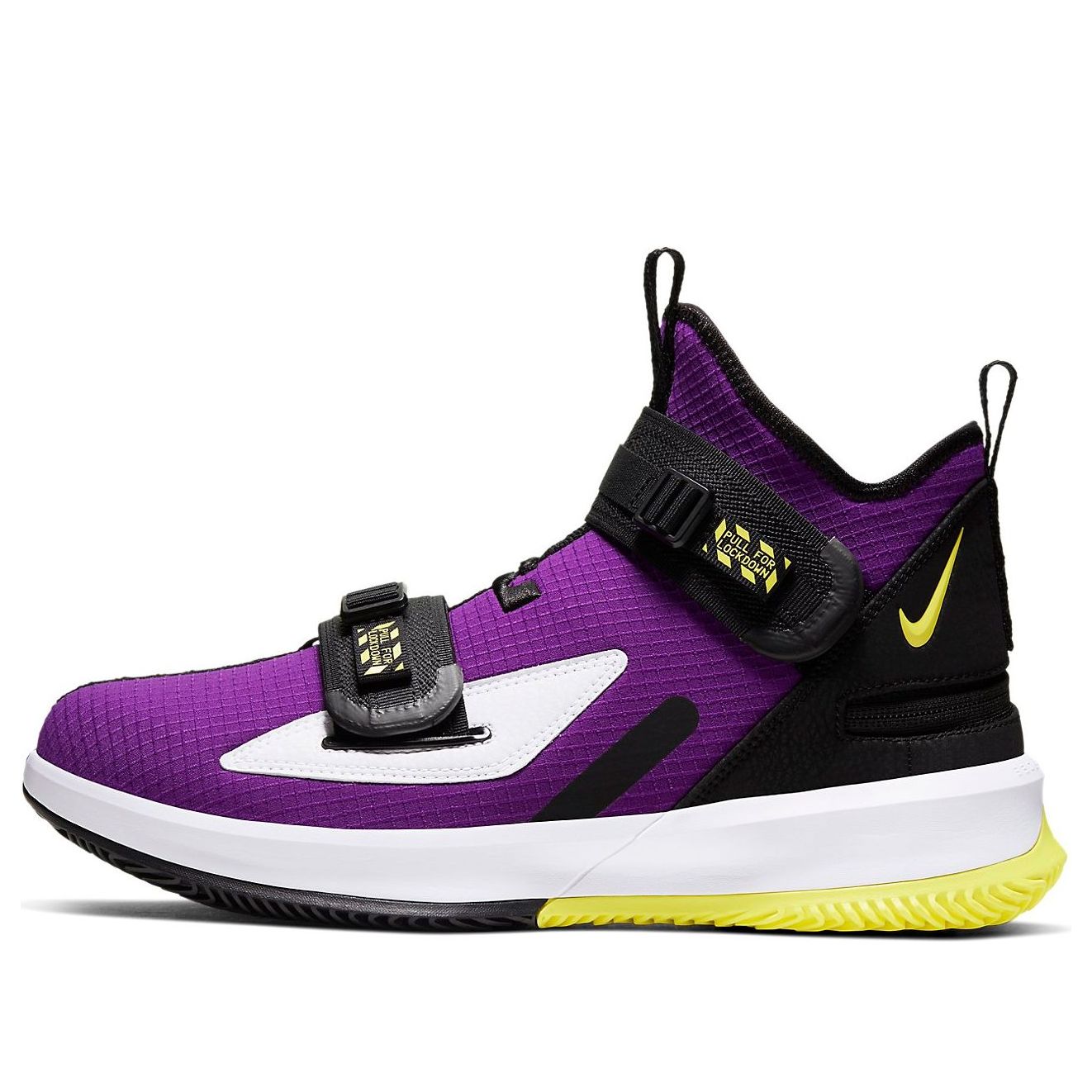 Nike LeBron Soldier 13 FlyEase 4E Wide 'Lakers' BV0662-500