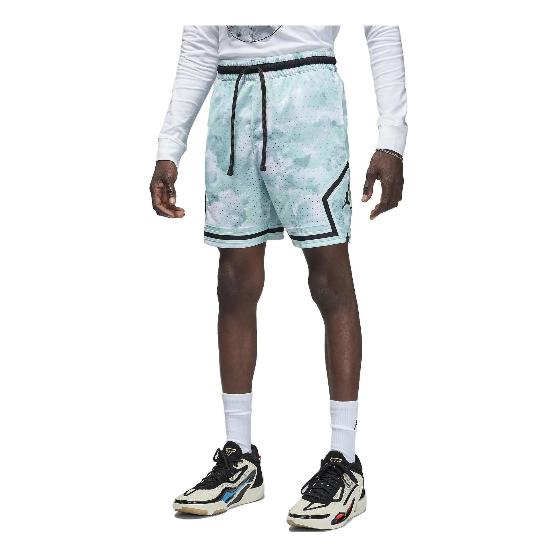 Air Jordan Dri-FIT Sport Diamond Shorts 'Jade Ice Black' FD7649-346