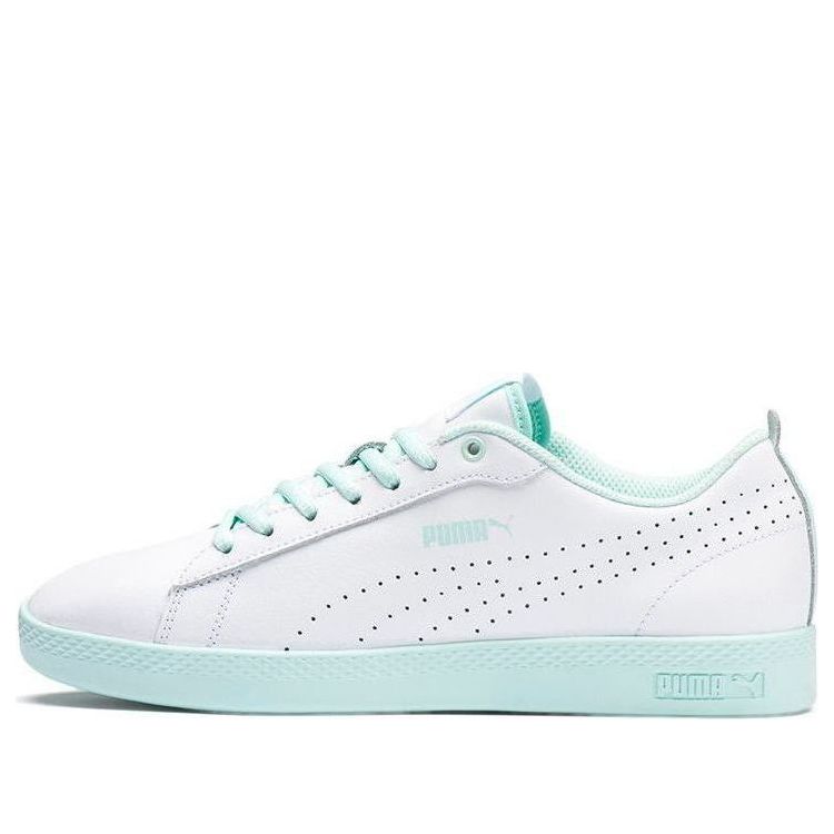 (WMNS) PUMA Smash Perf White/Blue 365216-06