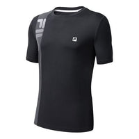 FILA Athletics Professional Sports Short Sleeve Black A11M031108F-BK