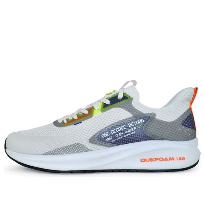 361 Degrees x QU!KFOAM Running Shoes 'White Purple' 572012216-5