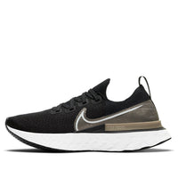 (WMNS) Nike React Infinity Run Flyknit Premium 'Black Metallic Gold Silk' CZ2861-001