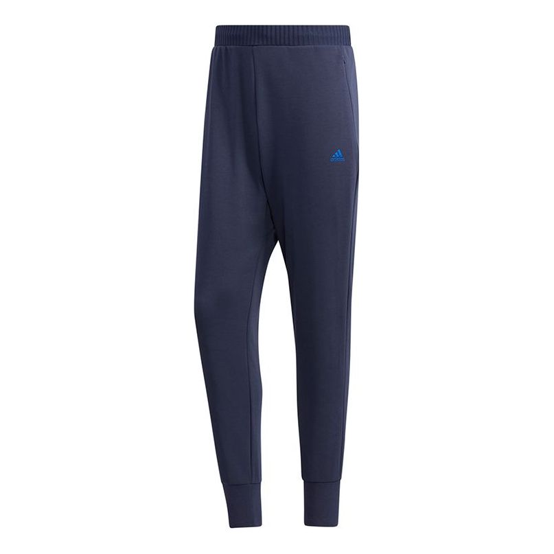 adidas WJ PNT SWT Slim Fit Sports Bundle Feet Pants Blue GF4034