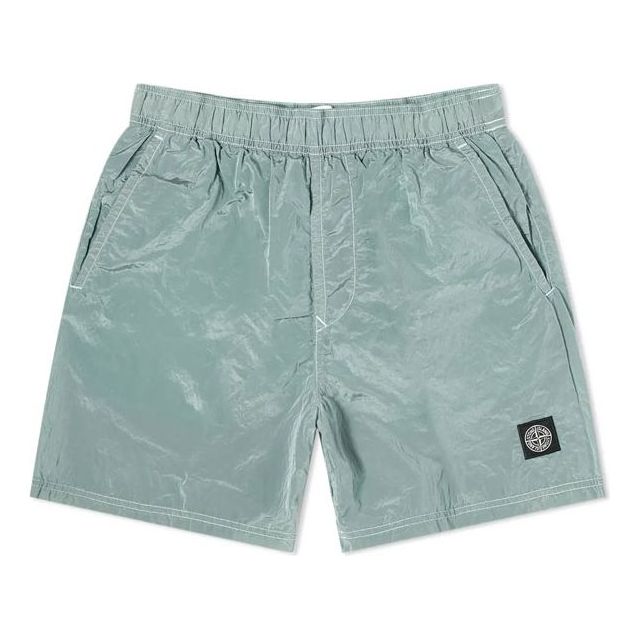 STONE ISLAND Patch Logo Swim Shorts 'Aqua' 7415B0943-V0044