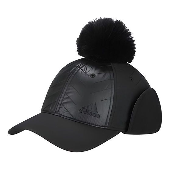 (WMNS) adidas Cold.RDY Warm Cap with Ear Flaps 'Black' HG5573