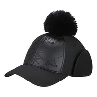 (WMNS) adidas Cold.RDY Warm Cap with Ear Flaps 'Black' HG5573