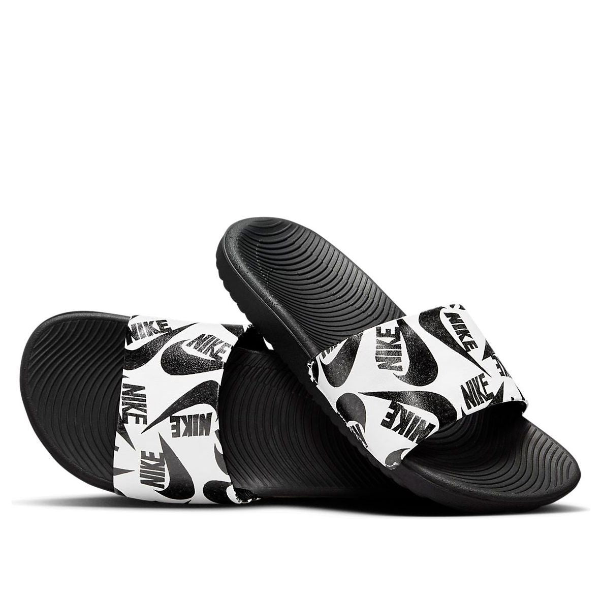 (GS) Nike Kawa Slide SE JDI 'Black White' CT6619-100
