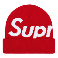 Supreme Big Logo Beanie 'Red' SUP-FW23-2434