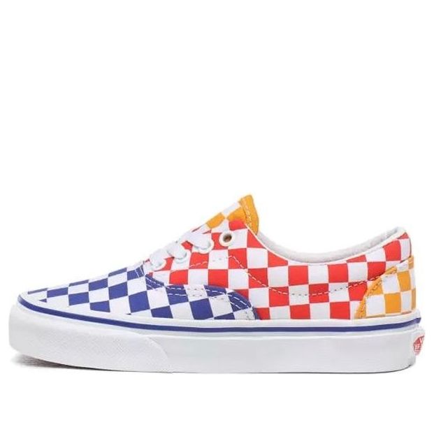 (PS) Vans Tri Checkerboard Era 'Red Blue' VN0A38H8WK0