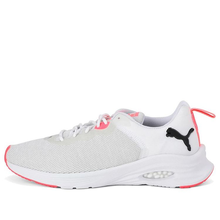 (WMNS) PUMA Hybrid Fuego Knit 'White Pink Alert Black' 192957-02