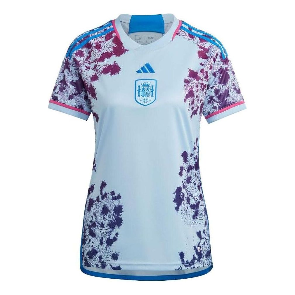 (WMNS) adidas Spain WomenAsia Sizing 's Team 23 Away Jersey 'Blue Purple' HT4314