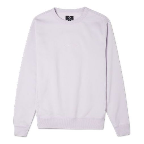 Converse Jack Purcell Pullover Crewneck Sweatshirt Asia Sizing 'Lilac' 10021636-A04