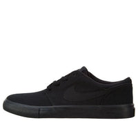 (GS) Nike SB Portmore 2 Solar Canvas 'All Black' 905216-002