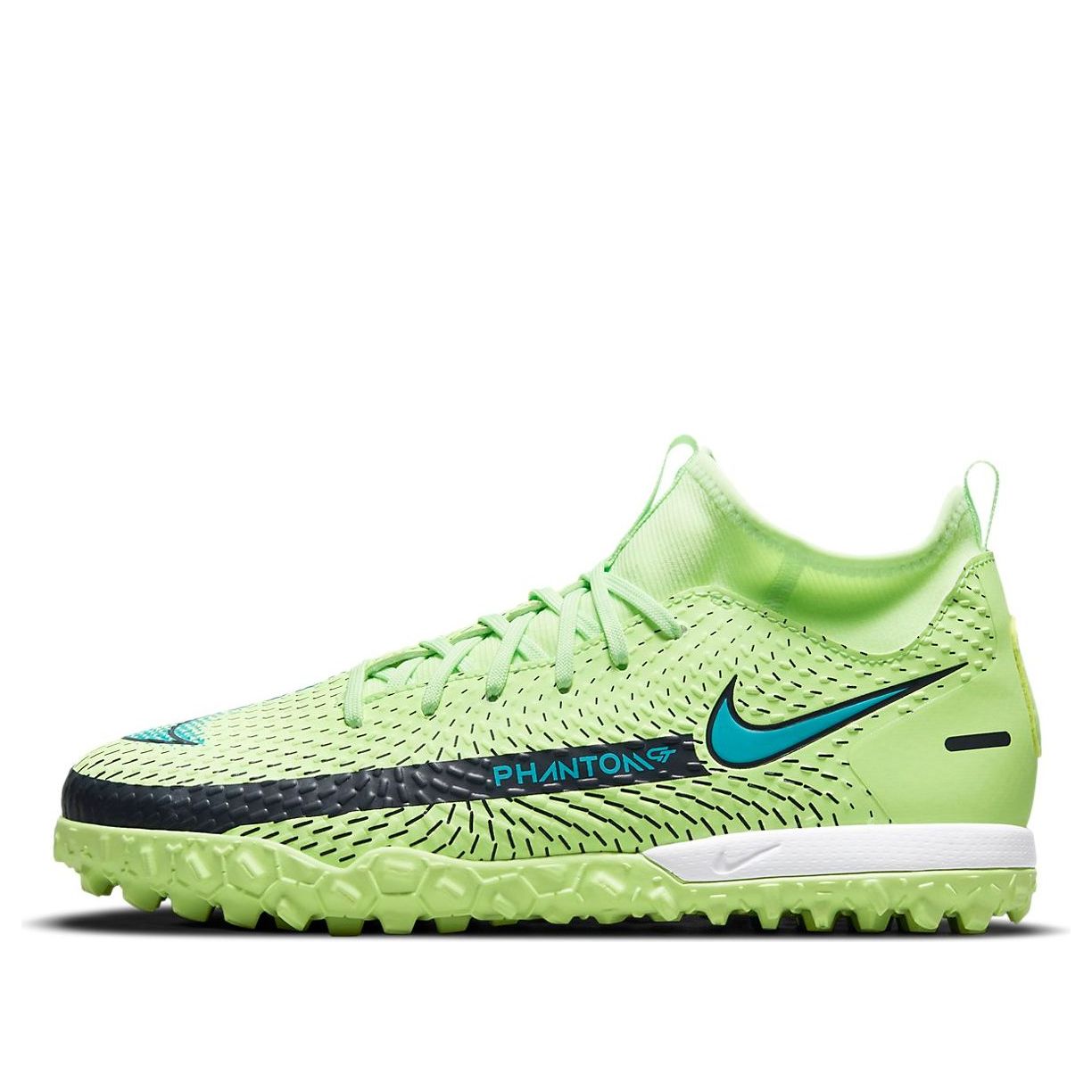 (GS) Nike Phantom GT Academy DF TF 'Fluorescent Green Blue White' CW6695-303