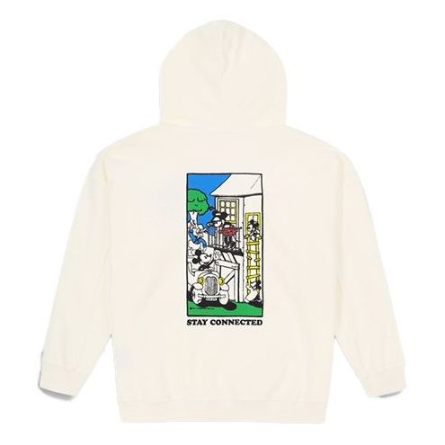 (WMNS) Levi's x Disney Crossover Mickey Hoodie 'White' A0617-0000
