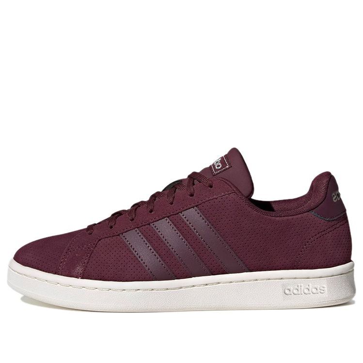 (WMNS) adidas neo Grand Court 'Burgundy White' EE7473