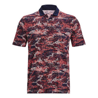Under Armour Iso-Chill Edge Polo Shirt 'Red Navy' 1377365-410