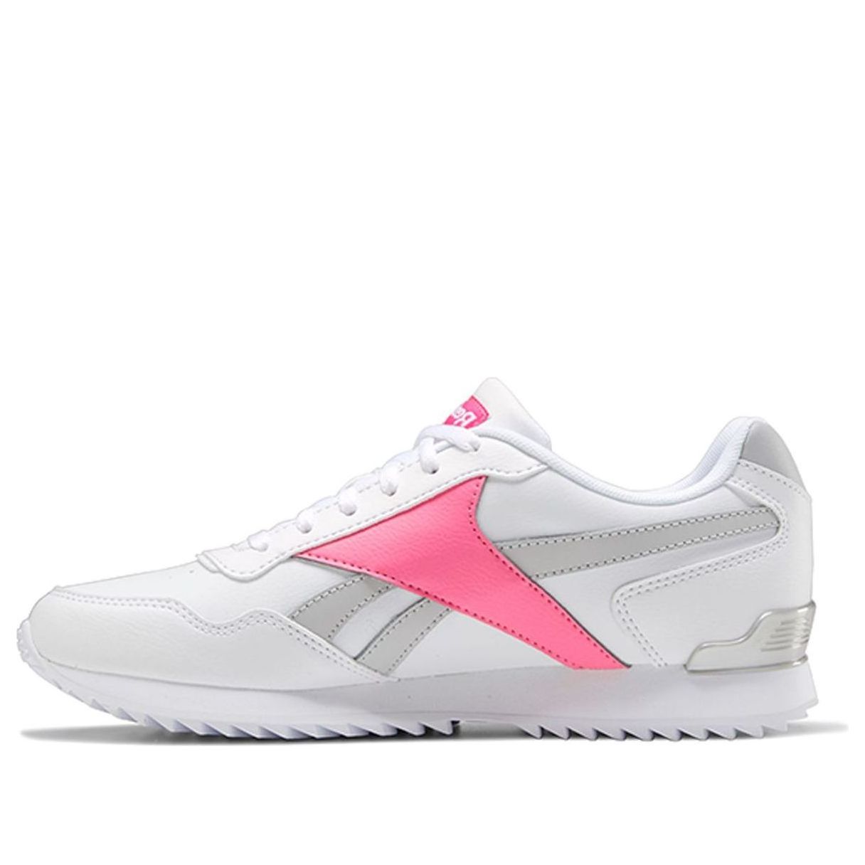 (WMNS) Reebok Royal Glide Ripple Clip White/Pink/Grey FW8188