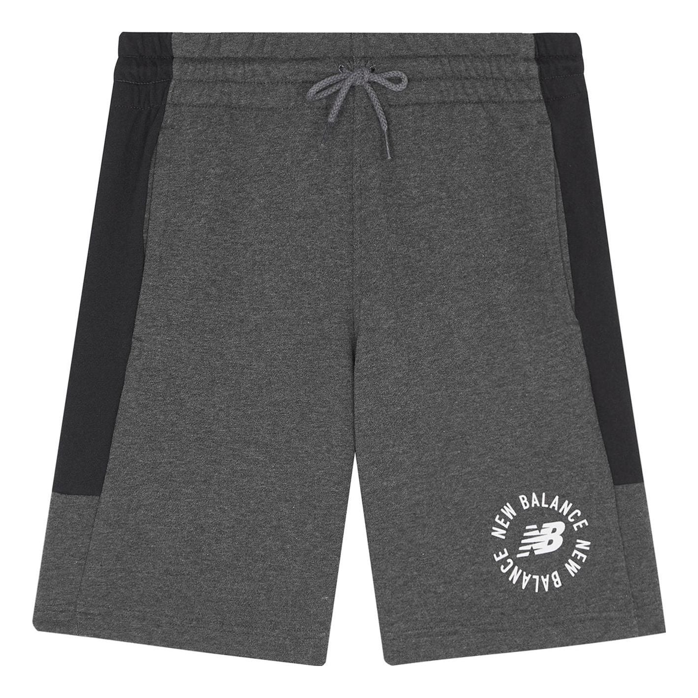New Balance Sport Seasonal Shorts Asia Sizing 'Grey Black' MS21902-HC