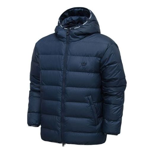 adidas originals Windproof Stay Warm Sports Down Jacket Navy Blue GE1299