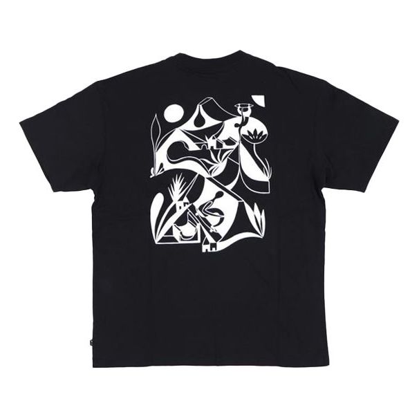 Nike SB Round Neck Skateboard Short Sleeve Black CZ6178-010