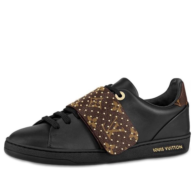 (WMNS) LOUIS VUITTON LV Frontrow Sports Shoes Black/Brown 1A4G26