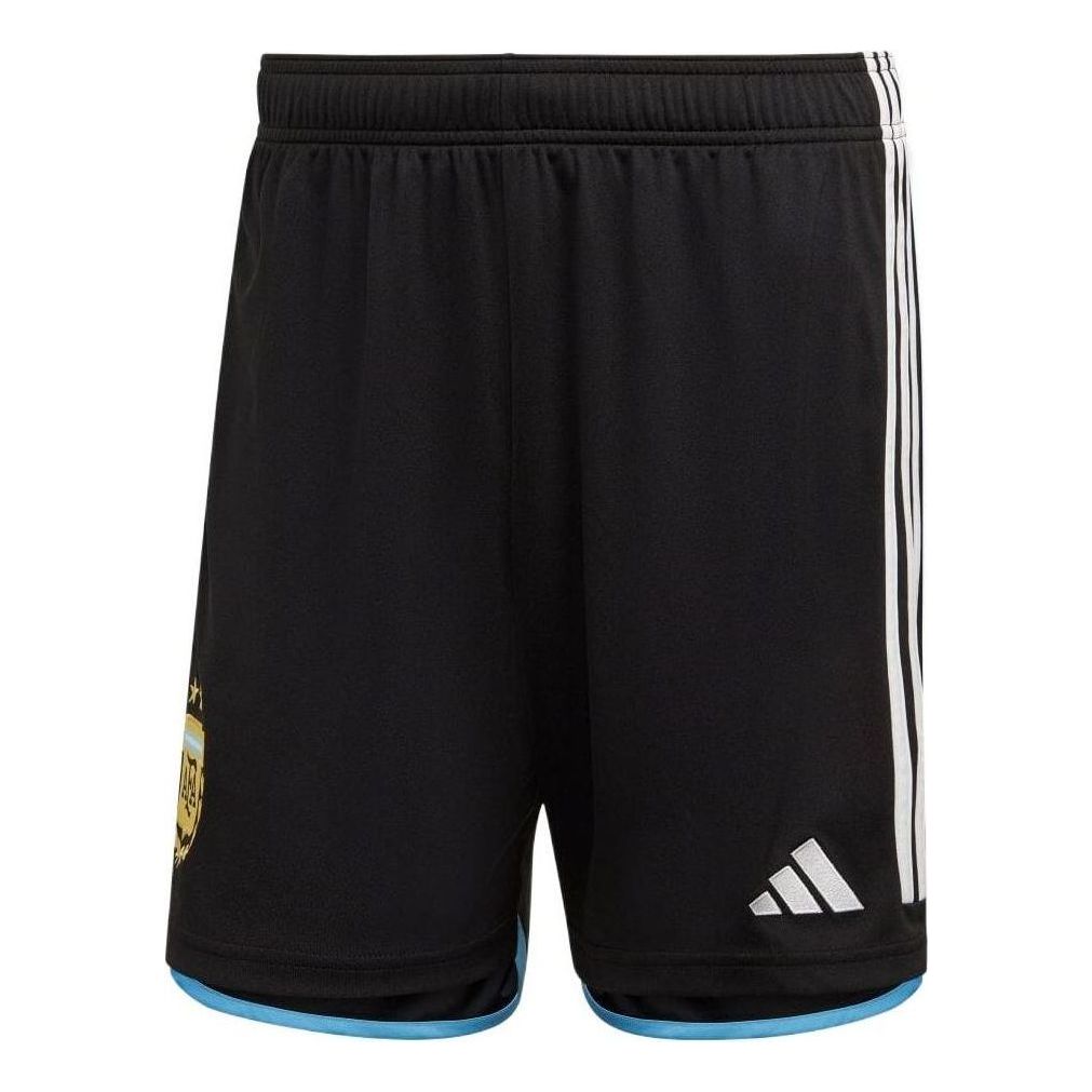 adidas Argentina 22 Home Shorts Asia Sizing 'Black White' HB9216