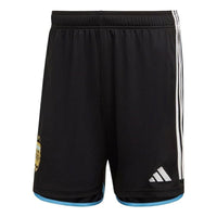 adidas Argentina 22 Home Shorts Asia Sizing 'Black White' HB9216