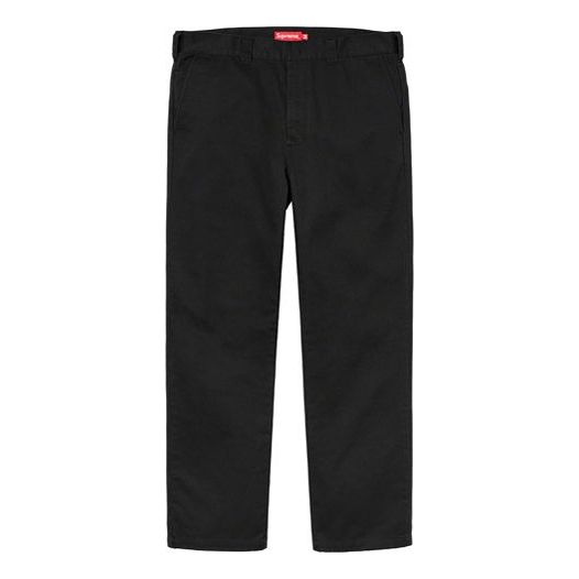 Supreme SS20 Week 1 Work Pant Cargo Pants Unisex Black SUP-SS20-166