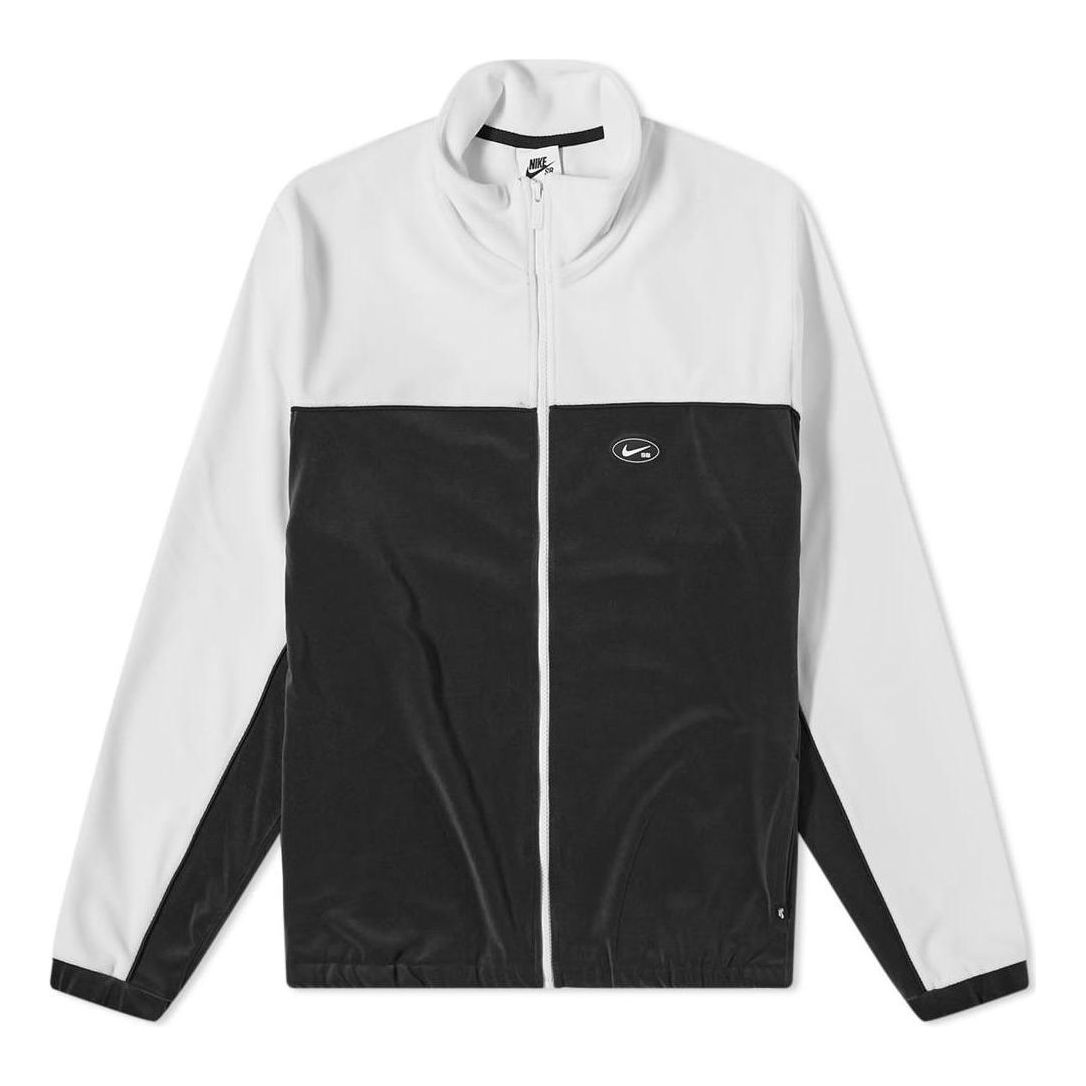 Nike SB Velour Jacket 'Black White' DD0573-010
