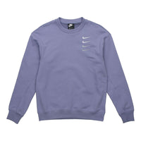 Nike French Terry Swoosh Gradient Round Neck Pullover DB9408-412