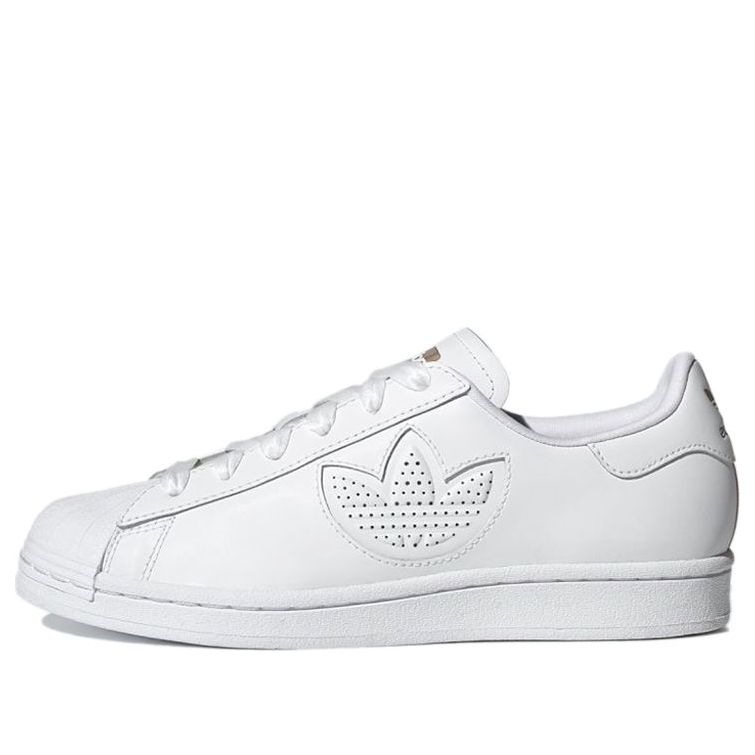 (WMNS) adidas Originals Superstar 'Cloud White Hazy Copper' G55519