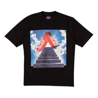PALACE Printing Pattern Short Sleeve Unisex Black P16TS138