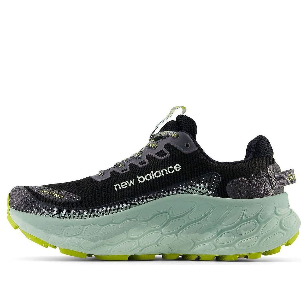 New Balance Fresh Foam X More Trail v3 2E-Wide 'Black Grey Green' MTMORCD3