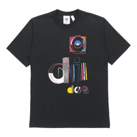 adidas originals Athleisure Casual Sports Short Sleeve Black DV3284