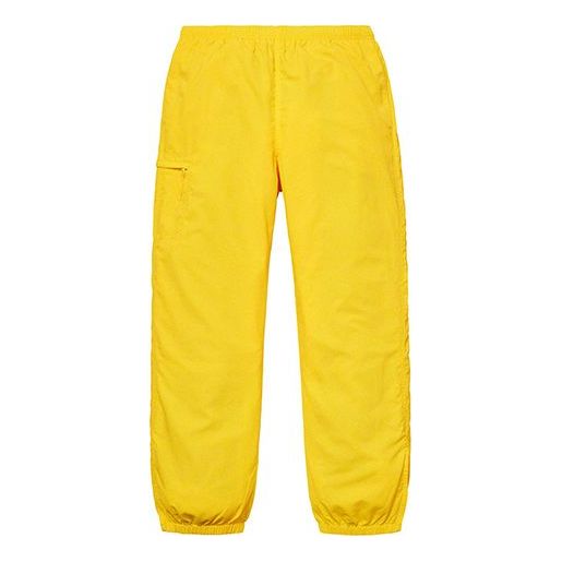 Supreme SS19 Nylon Trail Pant Bundle Feet Casual Long Pants Yellow SUP-SS19-999
