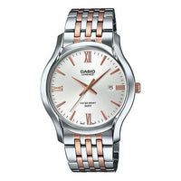 Casio Lineage Analog Watch 'Silver Rose Gold' LIN-200SD-9AV