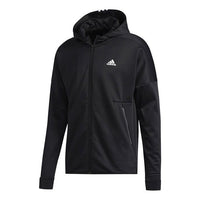 adidas Windproof Sports Hooded Jacket Black FS6895