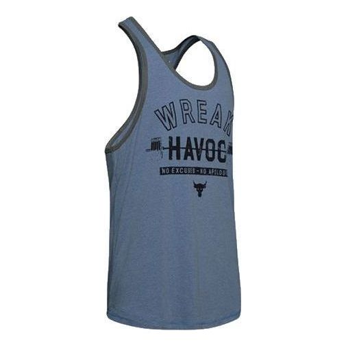 Under Armour Project Rock Wreck Havoc Tank 'Blue' 1346069-480